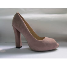 Sandalias de las señoras de moda Peep Toe (HCY03-015)
